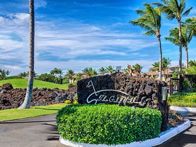 Golf Villa in Mauna Lani Resort, located on the Kohala Coast Big Island